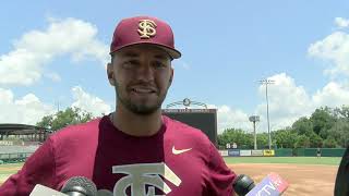Fsu 3b drew mendoza on returning to omaha, giving martin a final shot
at cws