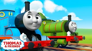 Kereta Thomas & Friends | Thomas & Percy Belajar Mencampur Warna | Kereta Api | Animasi | Kartun