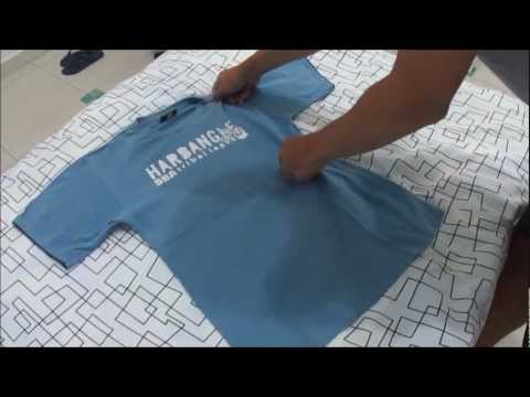 Vídeo: Como Dobrar Uma Camisa