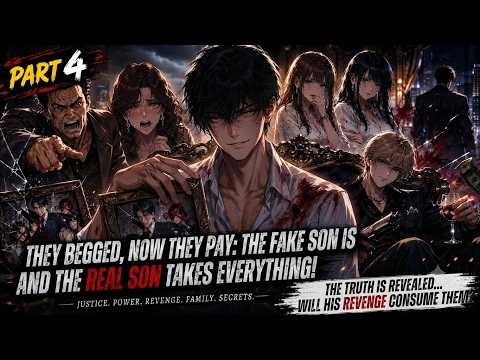 [Part : 1- 4] They Chose Their Adopted Son Over Me… So I Was Reborn To Take Revenge