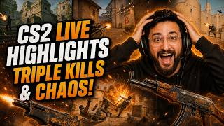 CS2 Highlights Montage β AK-47 Triple Kill, MAG-7 MVP & Headshots