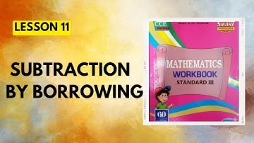 Std 3|Lesson 11|Subtraction by borrowing|Maths Workbook Question Answers|