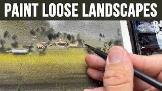 Paint Beautiful & Loose Watercolor Landscapes