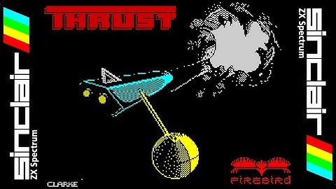 THRUST (1986) Walkthrough, ZX Spectrum