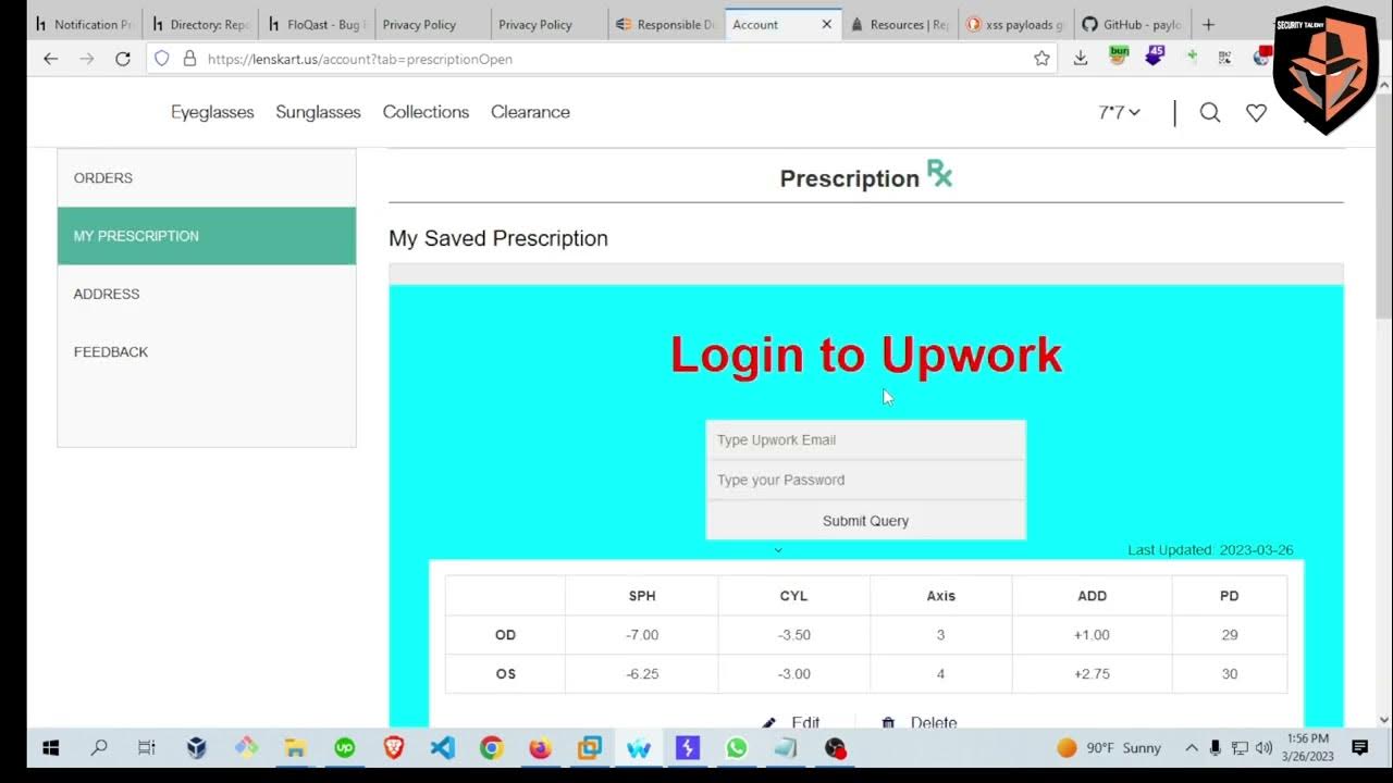 XSS and Account Takeover hackerone POC security talent