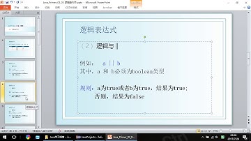 Java快速入门教程3.3 逻辑操作符 (共113集 适合零基础Java初学者)