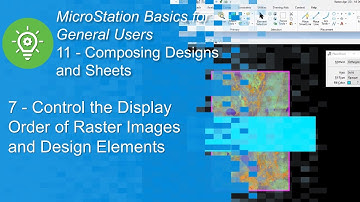 7 Control the Display Order of Raster Images and Design Elements