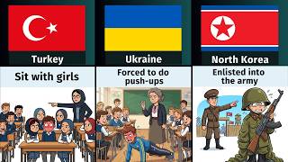 School Punishments Worldwide… Some Are Insane 😭