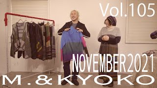 M.&KYOKO Vol.105 ニットフレアスカートコーディネート NOVEMBER 2021