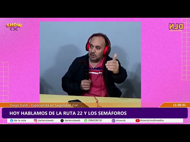 EDUCACIÓN VIAL: Semáforos en ruta nacional 22 ¿Es legal? ¿Sirven?