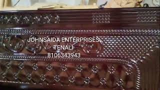 Pure take wood 6x6 cot