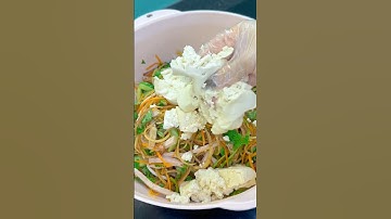 Nộm hoa chuối trắng như Ngọc Trinh #nauan #monngon #soup #amthuc