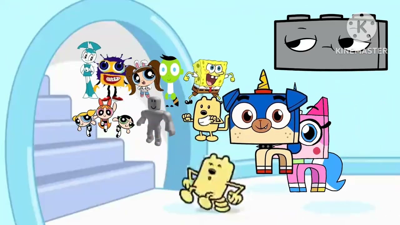 O poppycorn tá dendo o susto do monstro Rosa