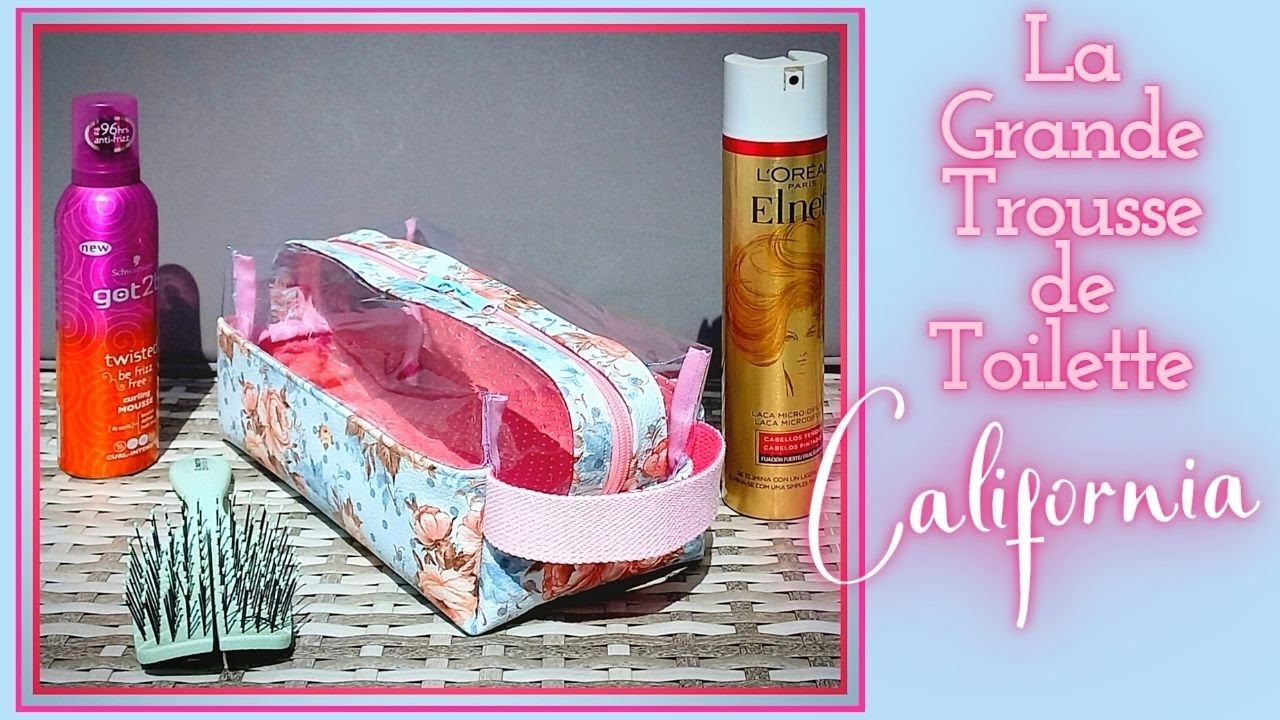 Tuto #diy pour coudre la trousse de toilette #BÉBÉ MÉLOU 👶😘 