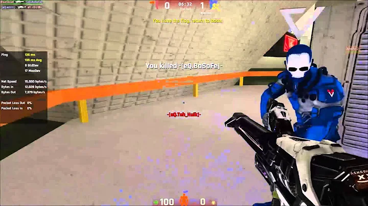 UT4 iCTF PUG  Flag Run -  Euro Lag Version