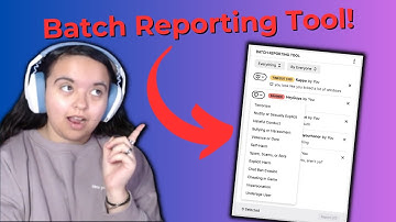 How to use Twitch Batch Reporting Tool! (Twitch Mod Tutorial)
