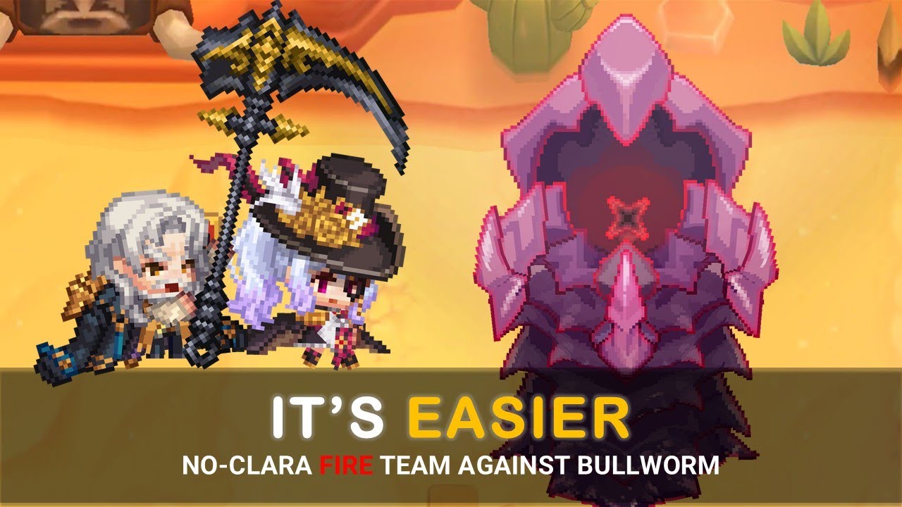 [Guardian Tales] Нет Клары, огневой отряд на Furious Bullworm | GR116 Monster Landing