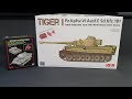 Rye Field Model #5001U Tiger I Early 1943 North African Front / Tunisia