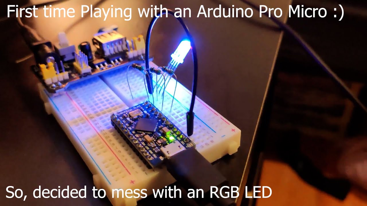 Playing with Arduino Pro Micro :) - YouTube