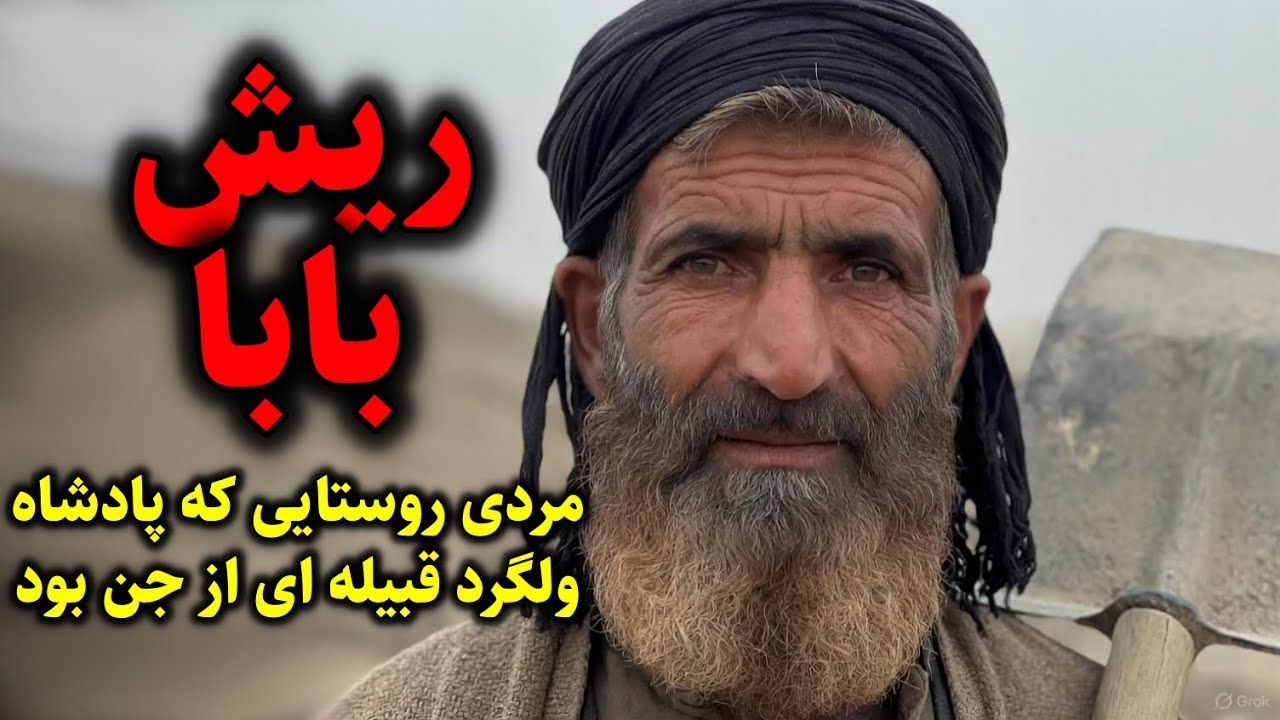 ریش بابا | مردی به ظاهر روستایی که پادشاه ولگرد قبیله ای از جن بود