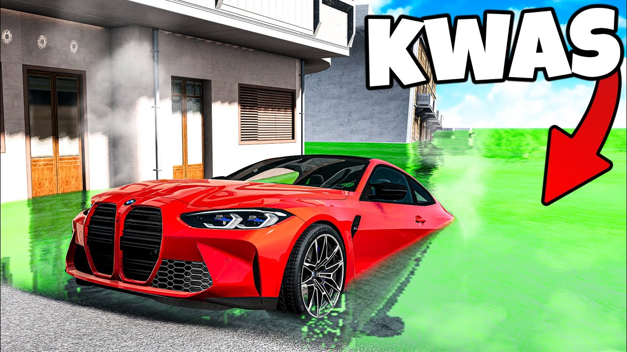 ❄️ UCIEKAM SUPERAUTEM OD ŻRĄCEGO KWASU!? | BeamNG Drive |