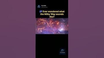 🌌 Hear the Milky Way in Music | Data Sonification | NASA’s Chandra Project #shorts