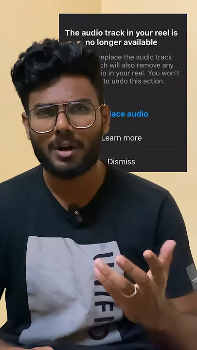 Solution🔥for Insta audio unavailable❓problem #tamil