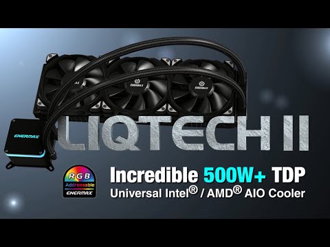 LIQTECH II Series, Superior Cooling Performance, High Efficiency ARGB Liquid CPU Cooler