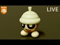 【Blender】 作業配信 #84 : タネボーに愛と色を！
