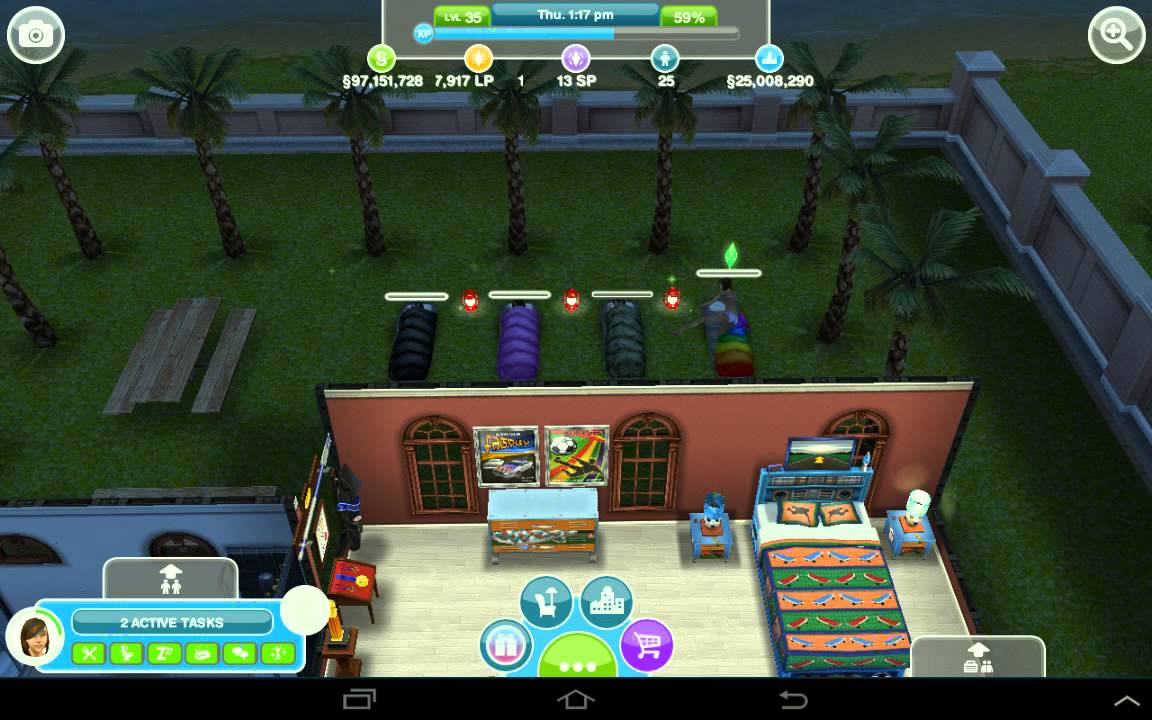 The Sims Freeplay (Camp Update) Outdoor camping YouTube