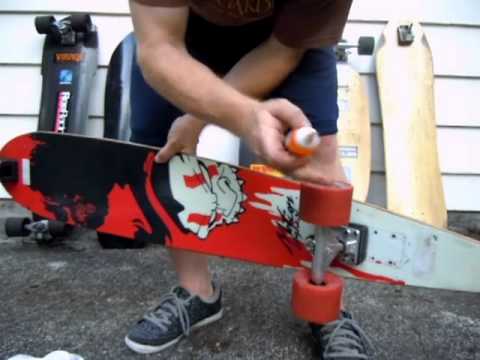 How to clean and lube skateboard bearings FAST