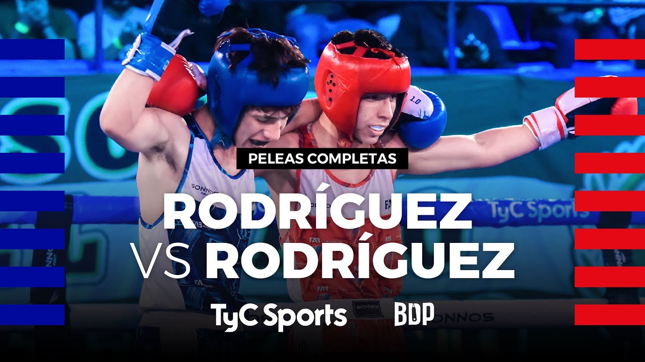 Santino Rodríguez vs. Máximo Rodríguez - Boxeo de Primera Promocional - TyCSports Play