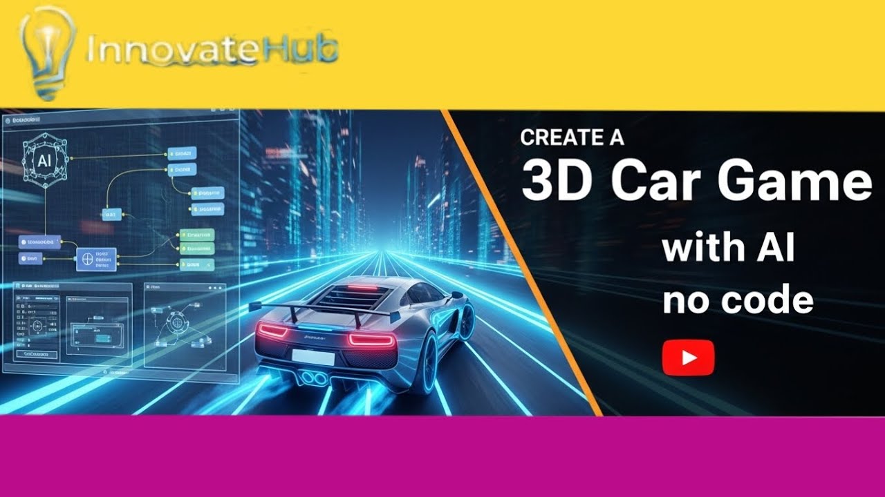 Create a 3D car game with AI no code needed - YouTube
