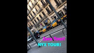 Best nyx and zara! in barcelona, spain!