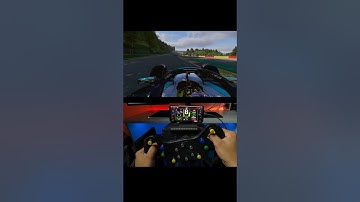 F1 24 | DIY Steering Wheel POV Gameplay | Sim Racing Setup #shorts