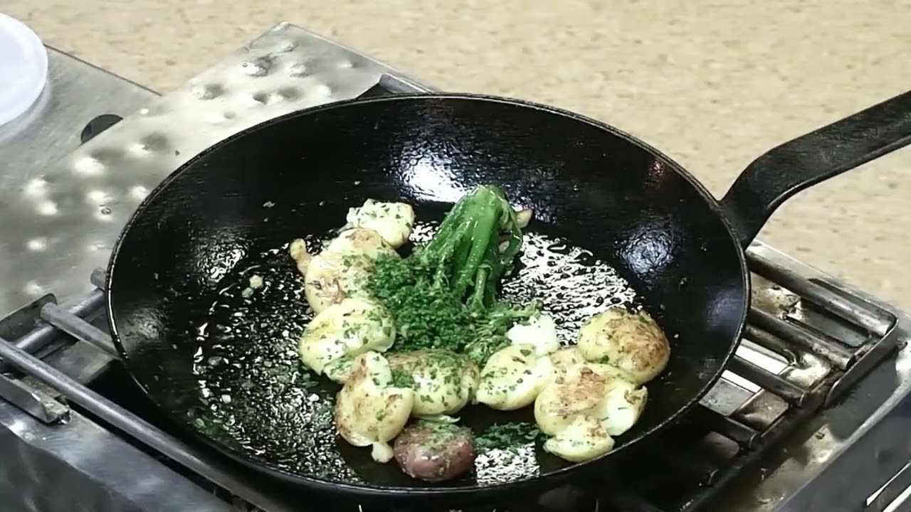 Part 4: Field greens & Dessert: Chef Neall Bailey on April 8th, 2024, Demonstration Dinner