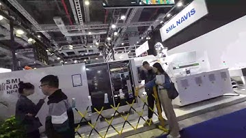 CHINAPLAS 2024 -- SML NAVIS Showcased 8 Cavities IML Solutions with GECH IML Robot