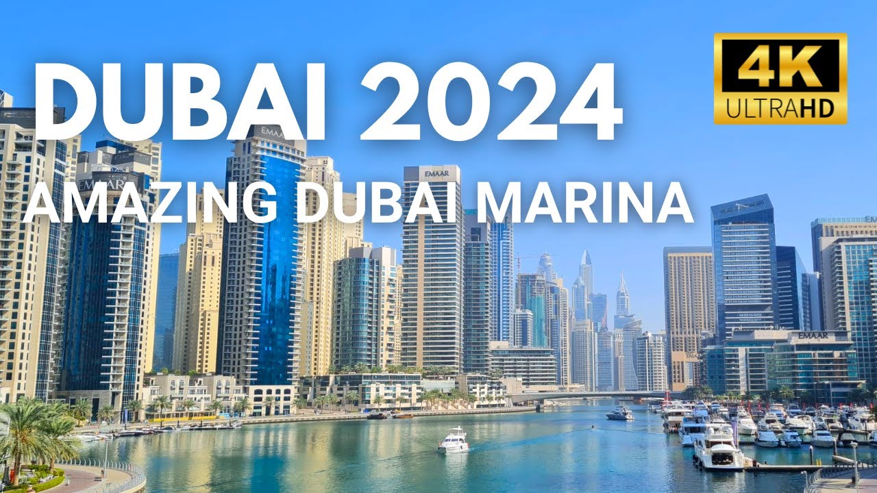 DUBAI 🏙️ MOST POPULAR PLACE Walking Tour 4K | 2024 | UAE 🇦🇪