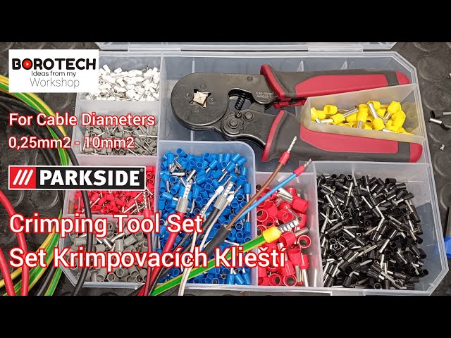 Ferrules 203 PARKSIDE Set - Crimping of Termination for YouTube - Pliers