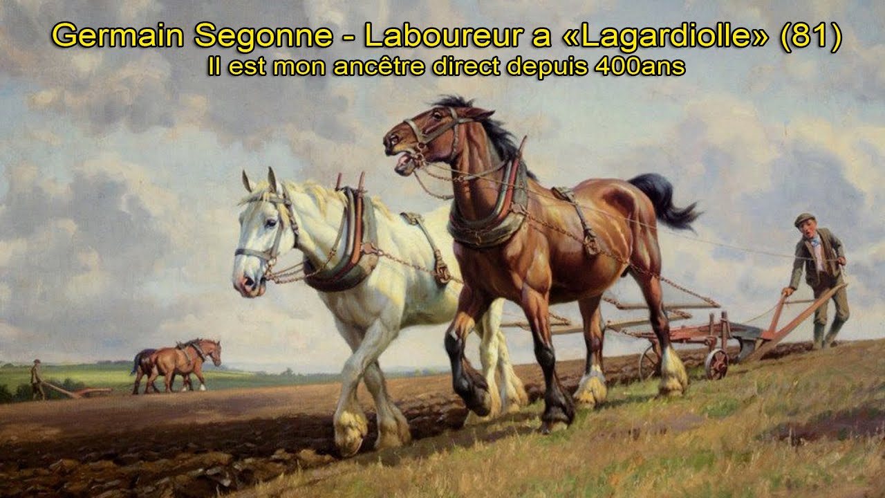 Germain Segonne mon ancêtre  depuis 400ans!
