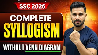 Complete SYLLOGISM Practice 🔥 | Chapter Wise | Without Venn Diagram | SSC CGL 2026