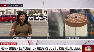 Authorities: ‘Either the tank will explode or it's going to leak'