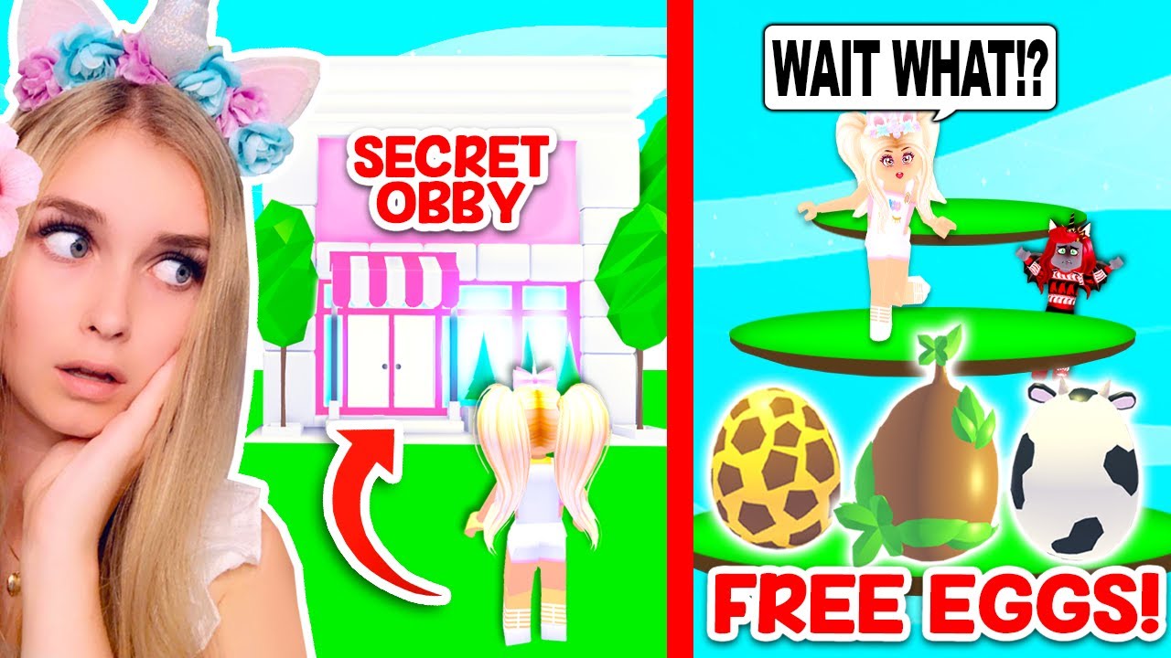 New Secret Obby Mansion Gives You Legendary Eggs In Adopt Me - where are the obbys in adopt me roblox