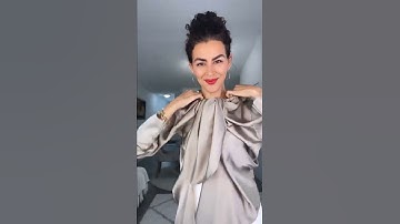 A different way to wear your button down shirt! #shorts #shortsvideo #fashionhacks #stylingtips