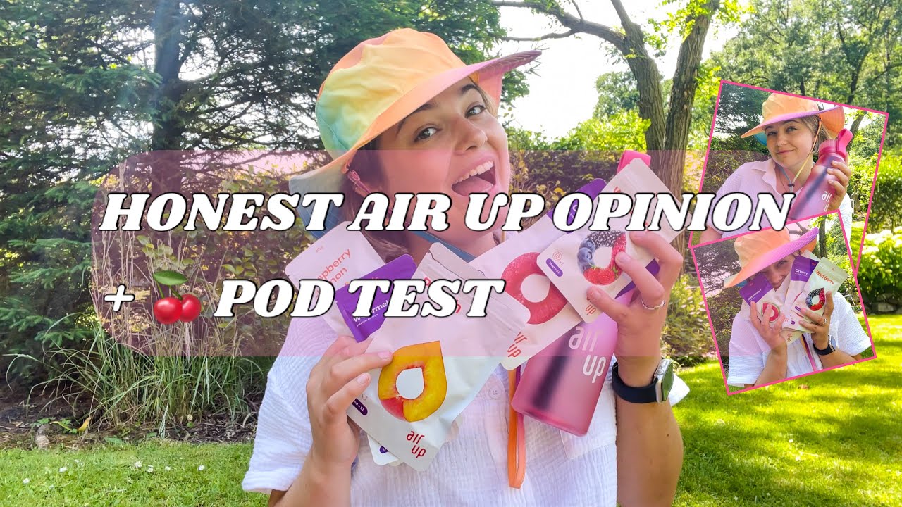 MY HONEST AIR UP OPINION + TESTING CHERRY POD🍒 