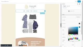 How to Add a Menu in an Email Template with Unlayer.