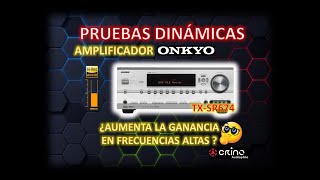 Onkyo TX-SR674 | ¿porqué aumentará las frecuencias altas? | 1er video para TikTok