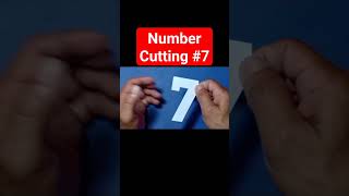 number cutting #7 #tutorial