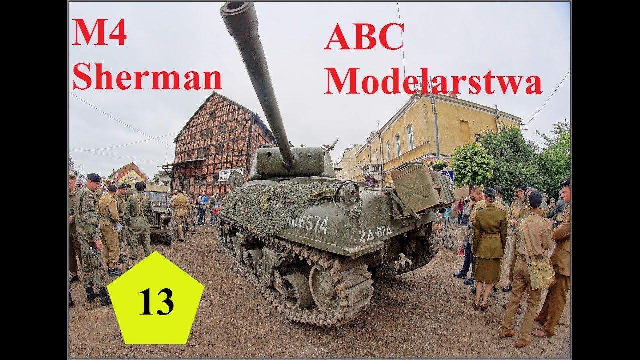 ABC  modelarstwa - Rafhart -   Sherman dokumentacja modelarska vol  13