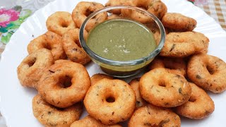 Crispy Uddin Vada | Medu Vada Recipe @CookingHobby9